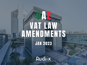 Amendment of the VAT law
