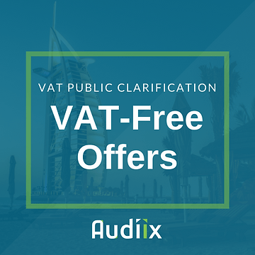 VAT-free special offers