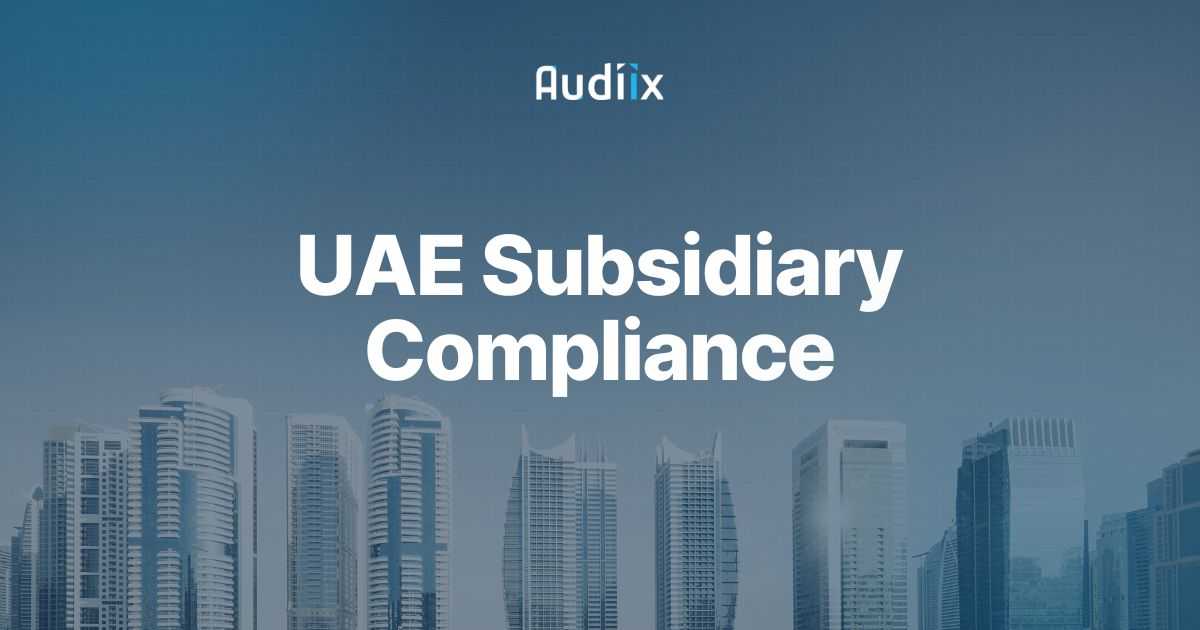 UAE subsidiary tax and accounting featured image
