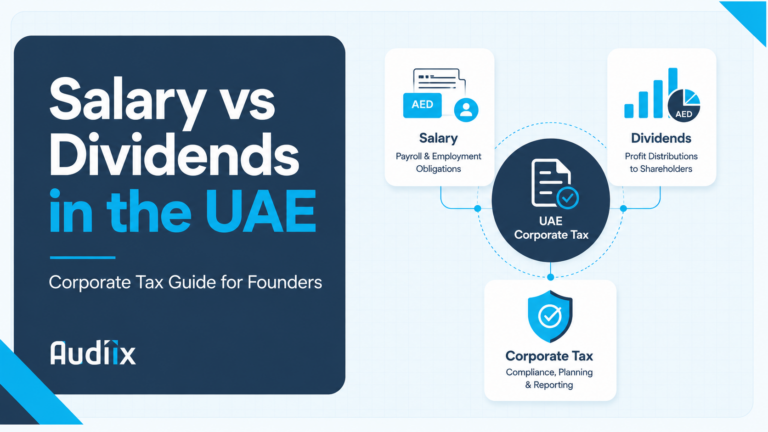 Salary vs Dividends in the UAE: What Founders and Business Owners Must Know Before Filing
