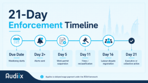 UAE WPS Rules 2026 21-Day Enforcement Timeline